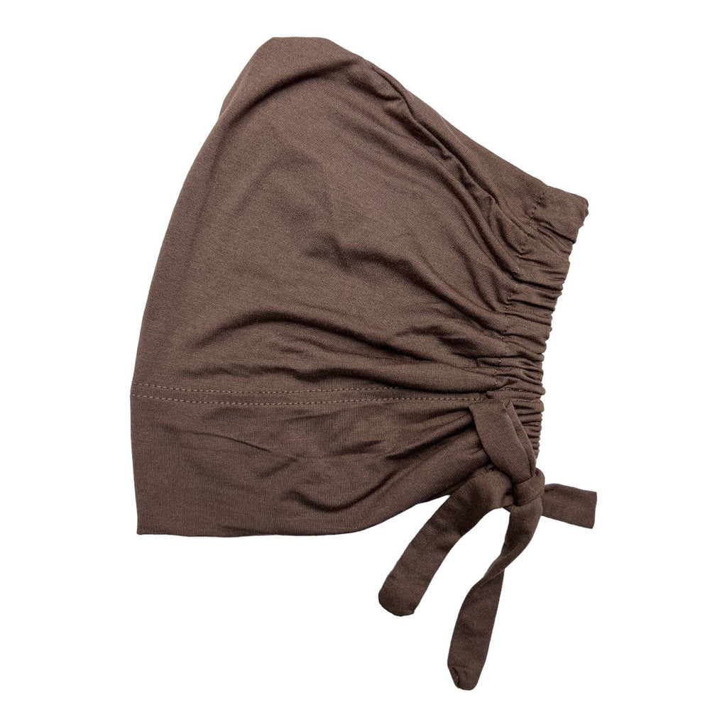 Cuffia in bambù con laccetto regolabile