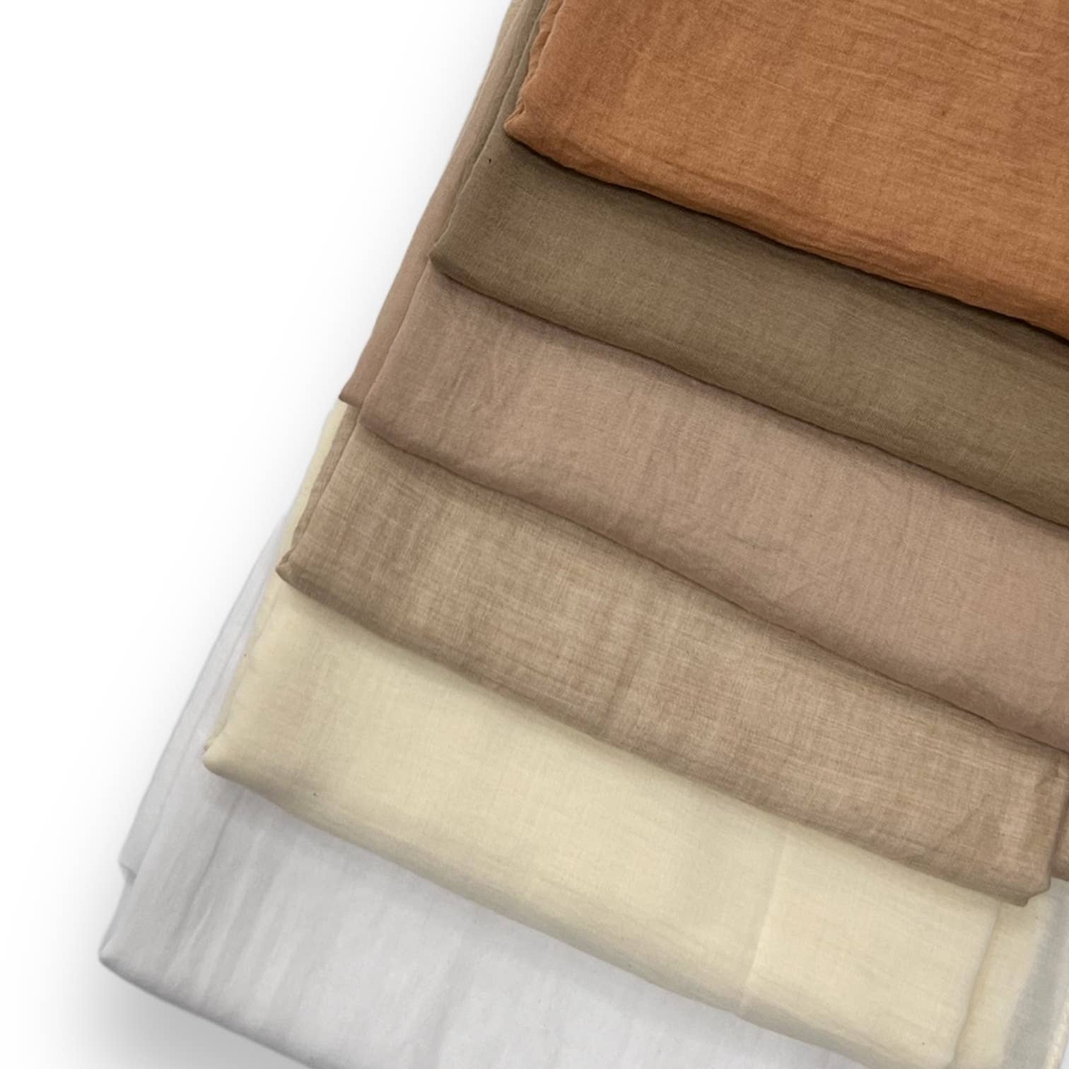 Hijab tinta unita in misto cotone