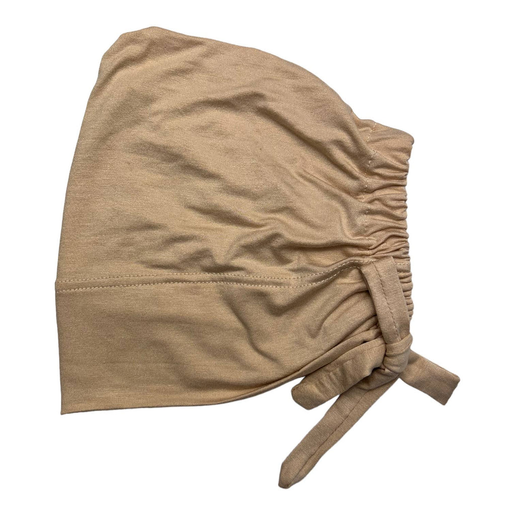 Cuffia in bambù con laccetto regolabile