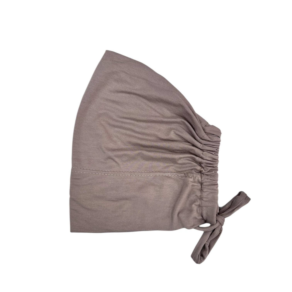 Cuffia in bambù con laccetto regolabile