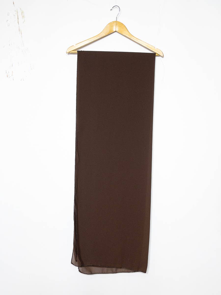 Hijab maxi in chiffon - 200x75 cm