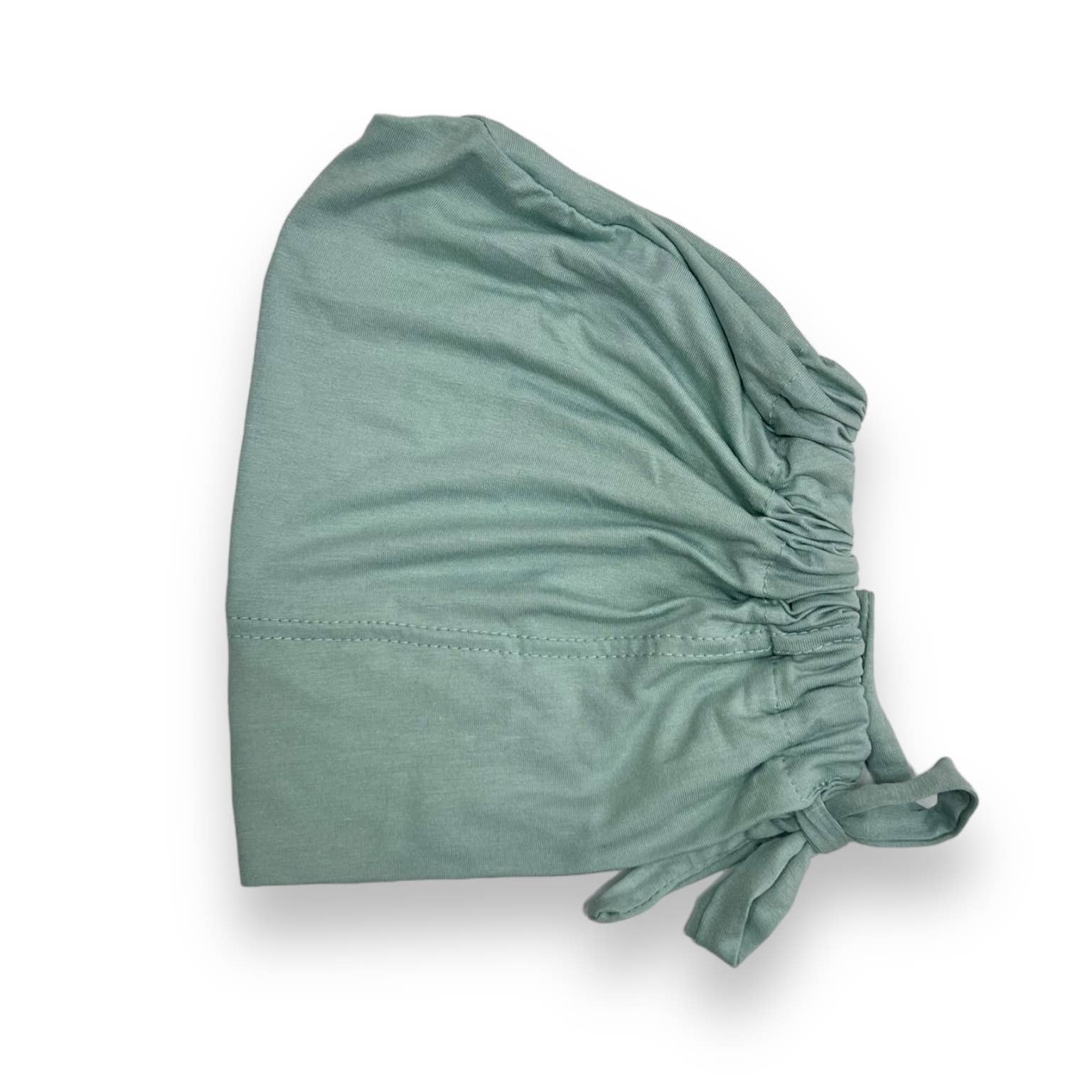 Cuffia in bambù con laccetto regolabile