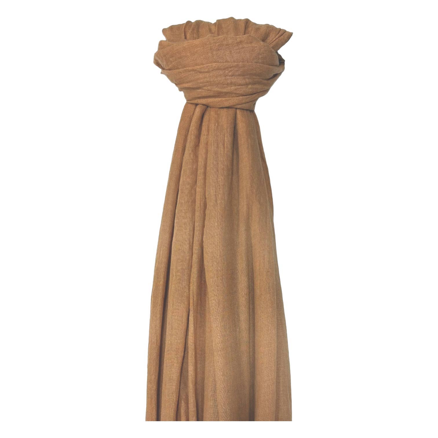 Hijab tinta unita in misto cotone