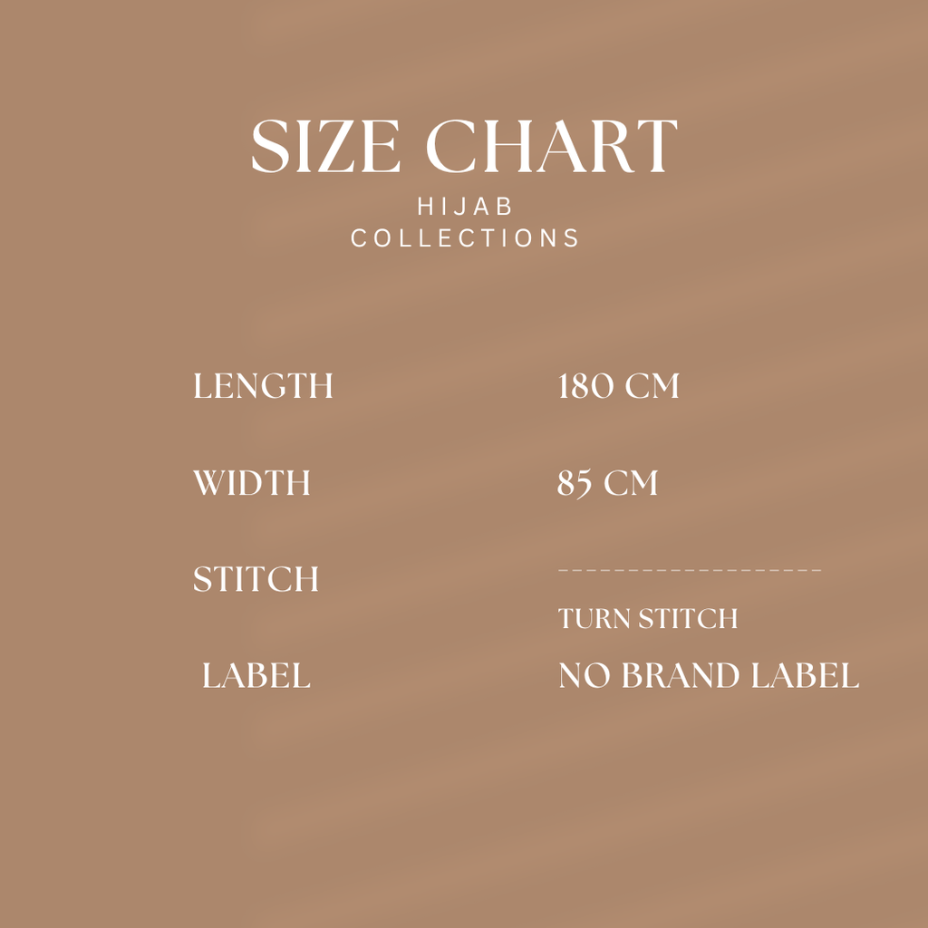 Hijab tinta unita in misto cotone