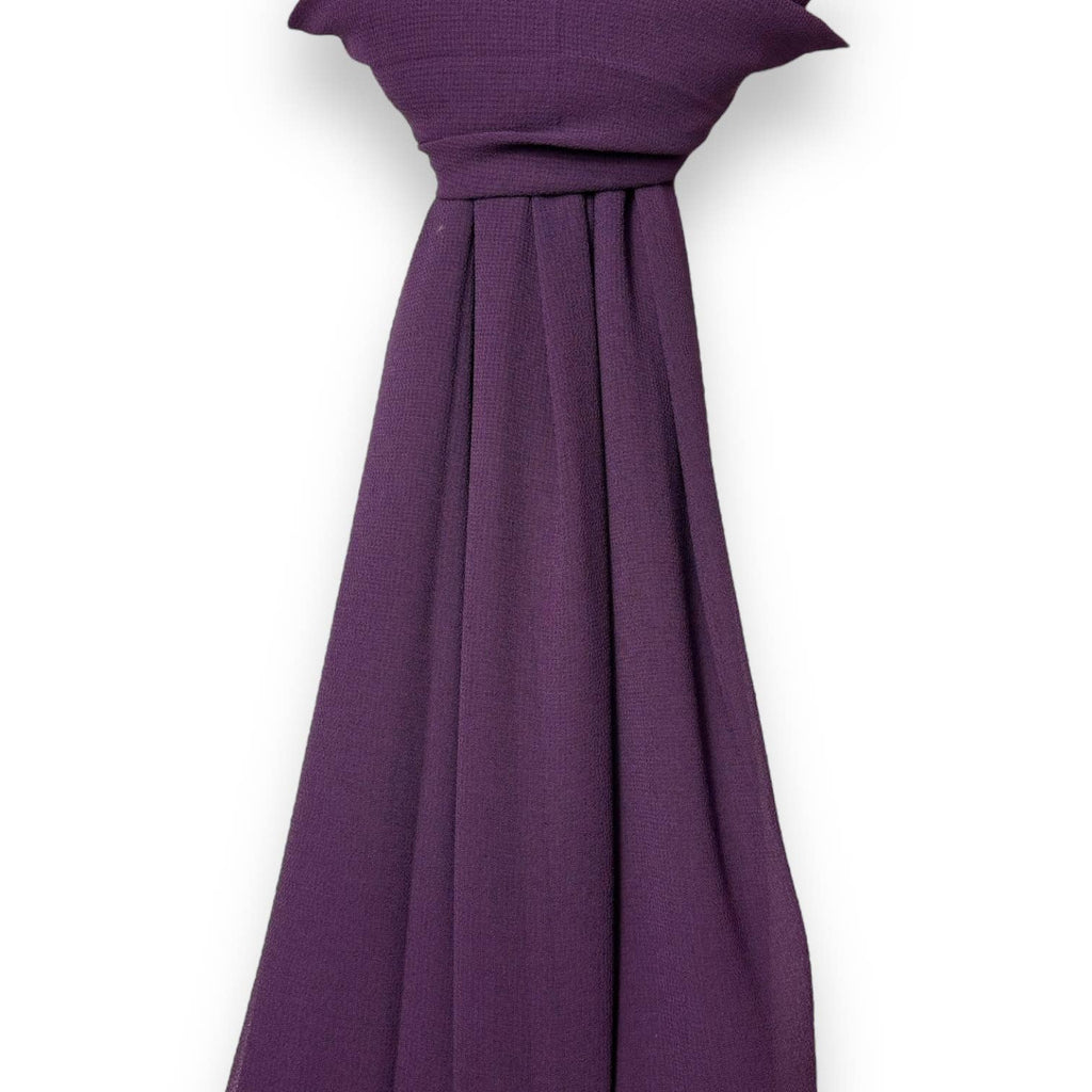 Hijab classico in chiffon