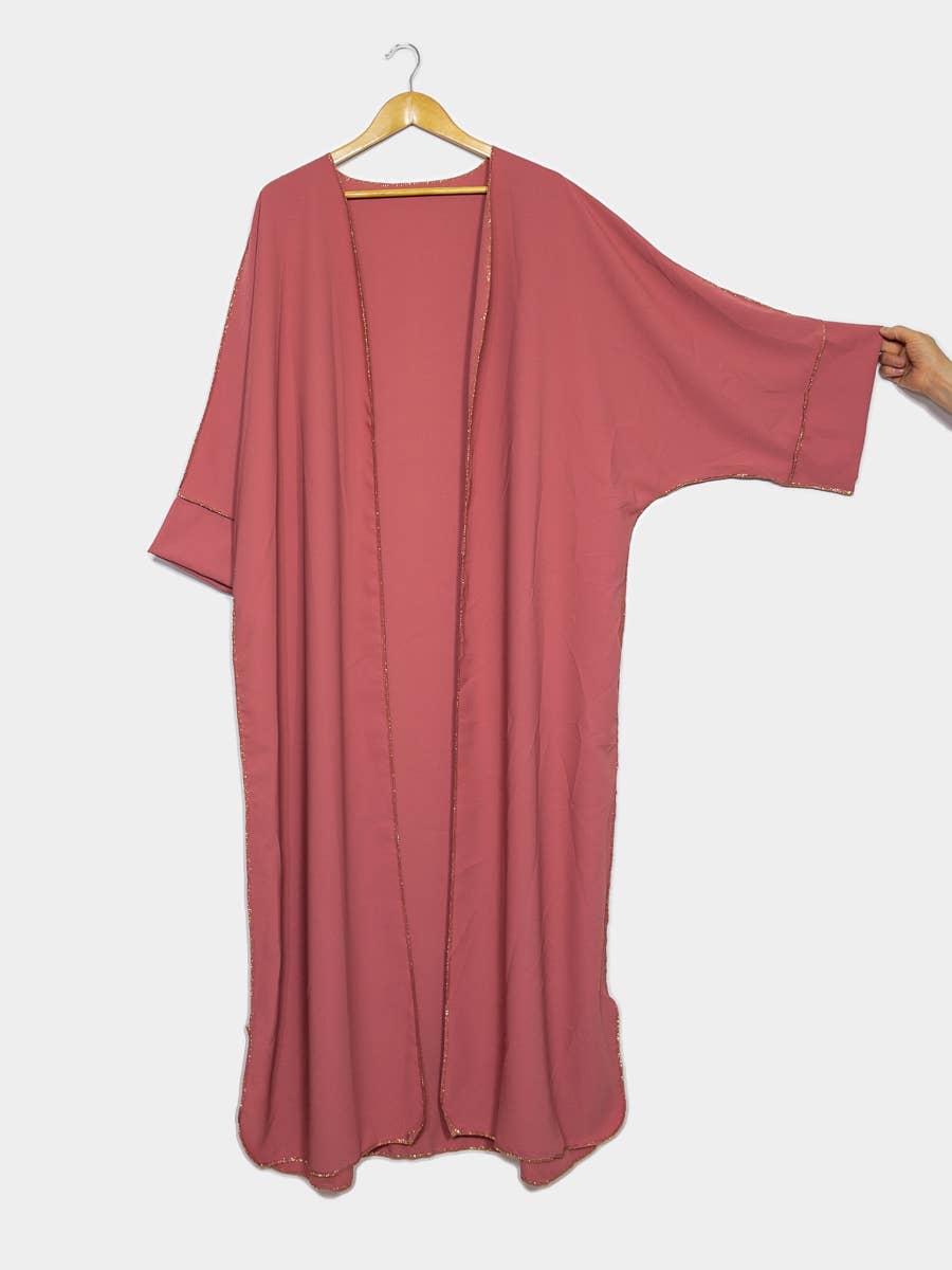 Kimono Muna con cuciture dorate