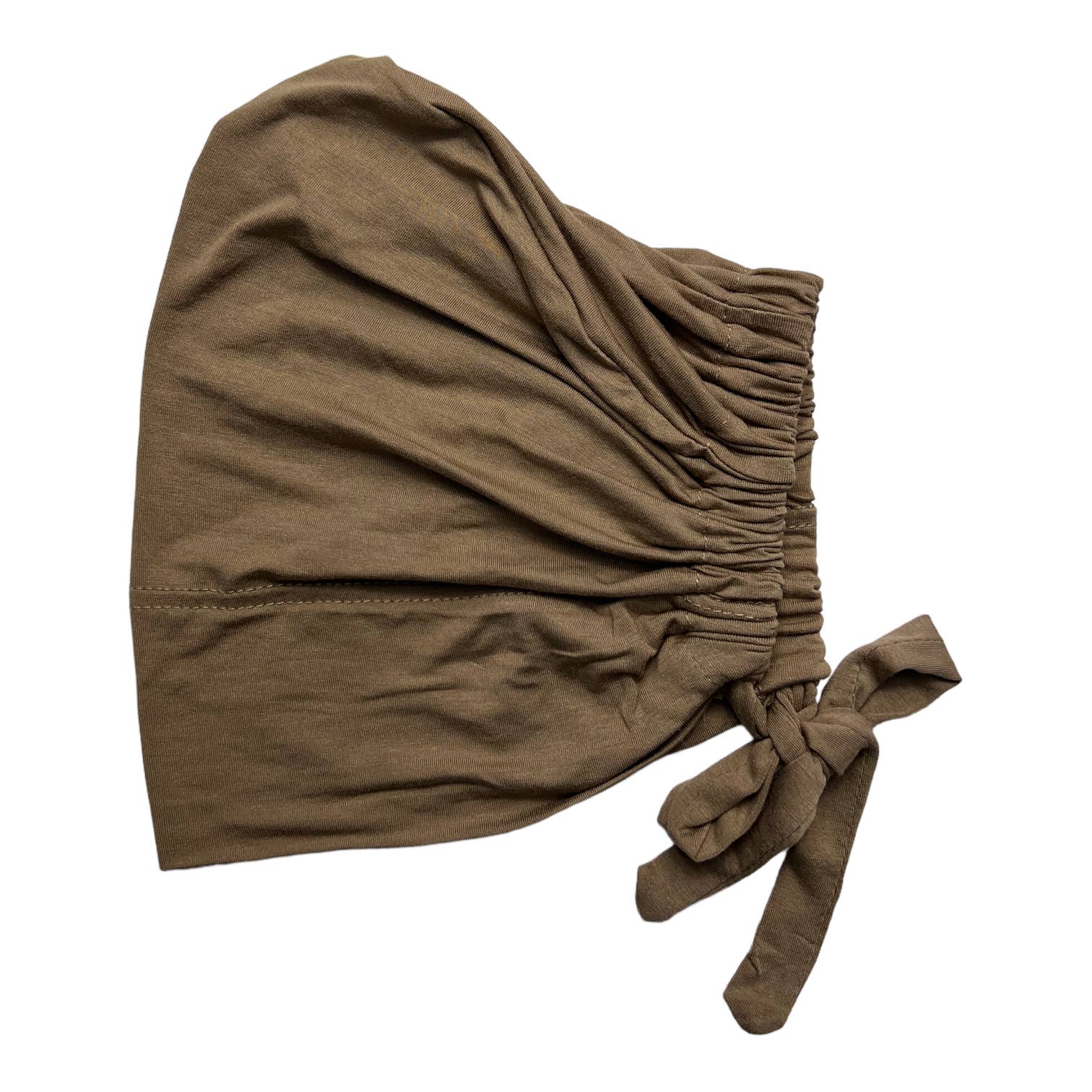 Cuffia in bambù con laccetto regolabile