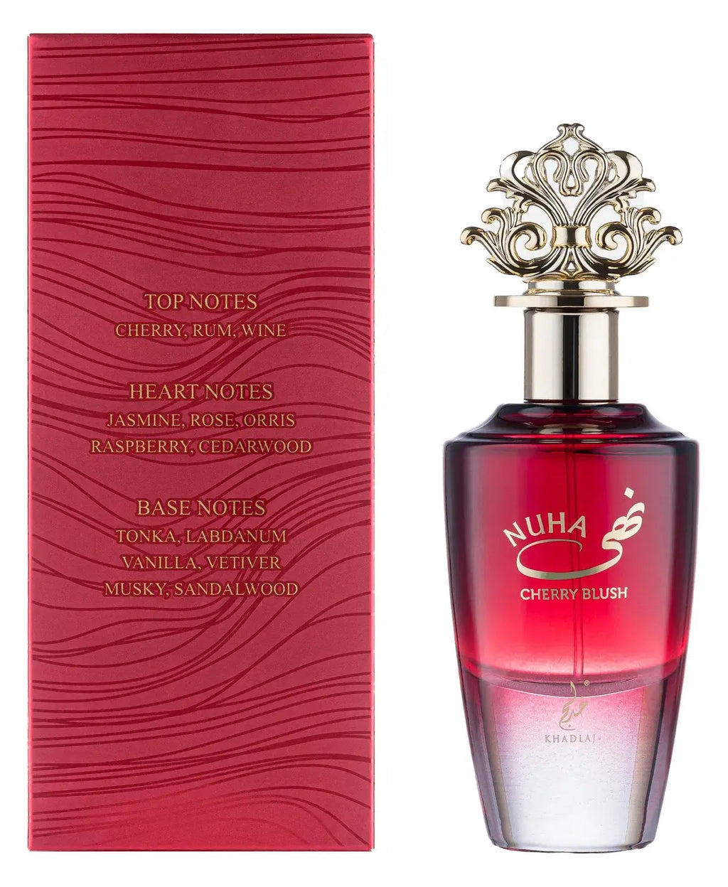 Khadlaj Nuha Cherry Blush 85ml EDP per Donne