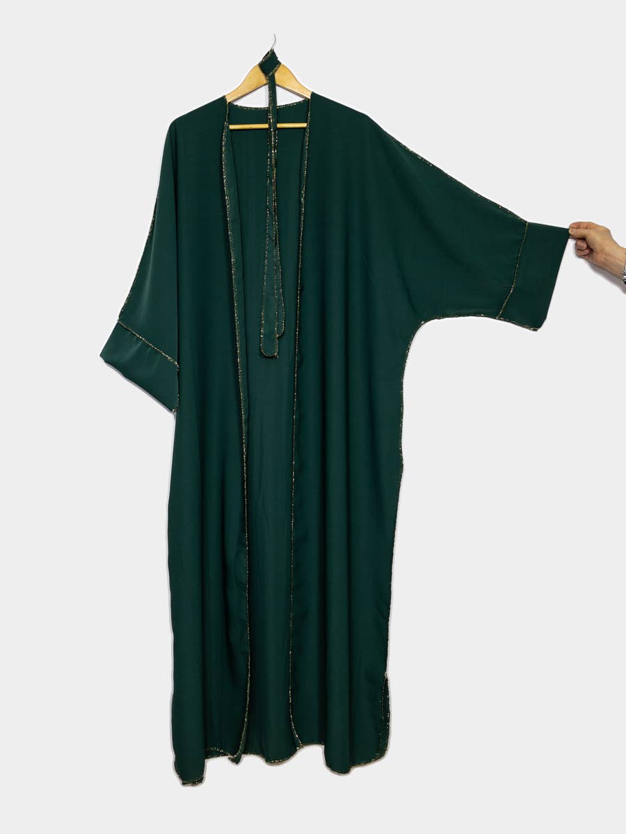 Kimono Muna con cuciture dorate