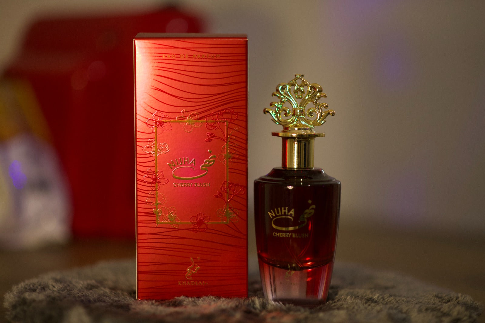 Khadlaj Nuha Cherry Blush 85ml EDP per Donne