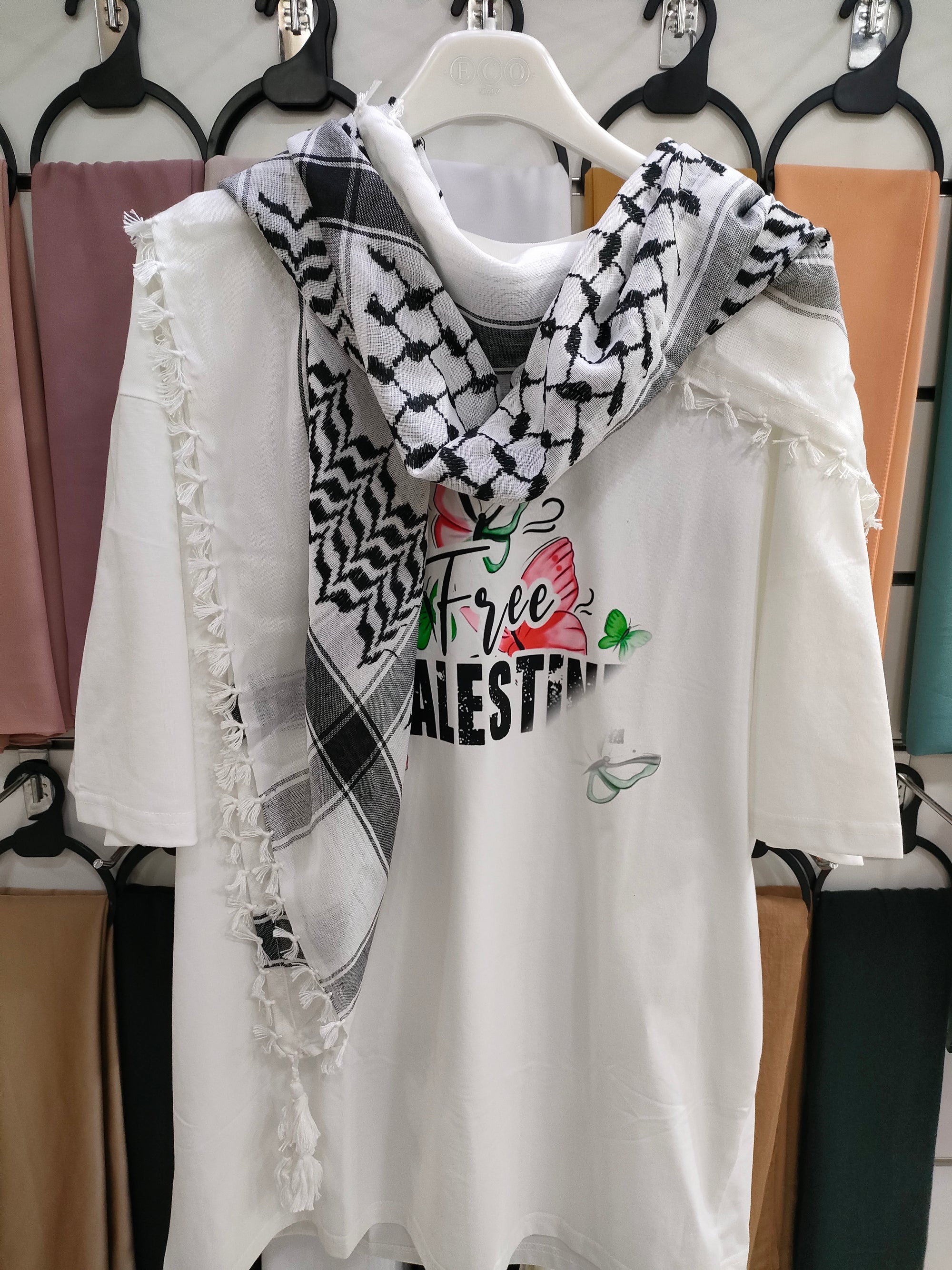 KEFIEH PALESTINESI | Diverse Varianti di Colore