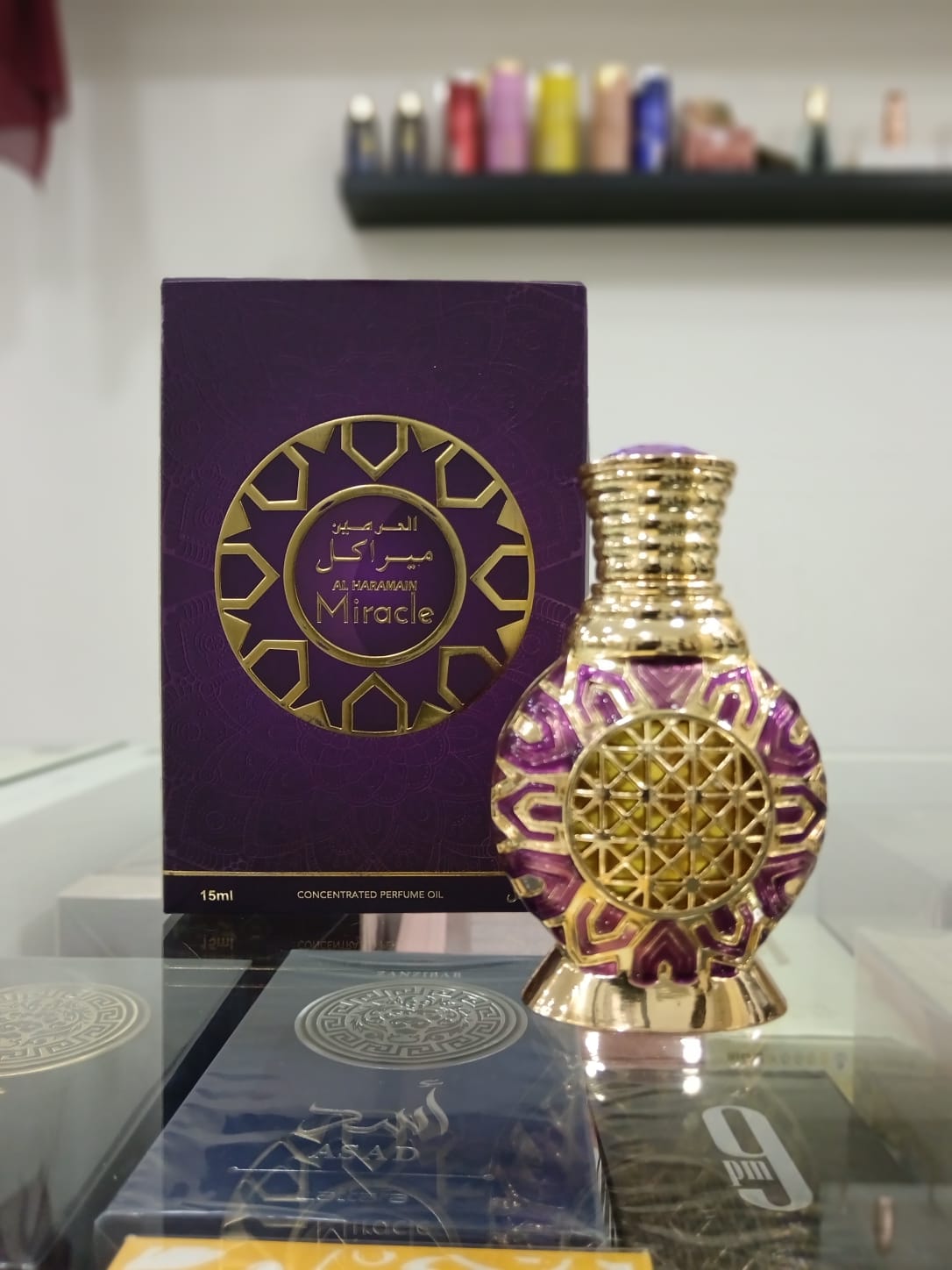 Al Haramain Miracle olio profumato arabo 15ml – profumo orientale concentrato